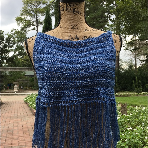💝🦋 ..HandMade Crochet Top - Picture 1 of 2